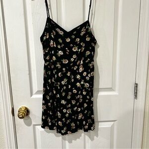 Love Tree Black Floral Dress